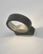 Reon Outdoor Wall Light Matt Grey Glass IP65 LED<br>Matt Grey