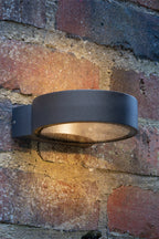 Reon Outdoor Wall Light Matt Grey Glass IP65 LED<br>Matt Grey