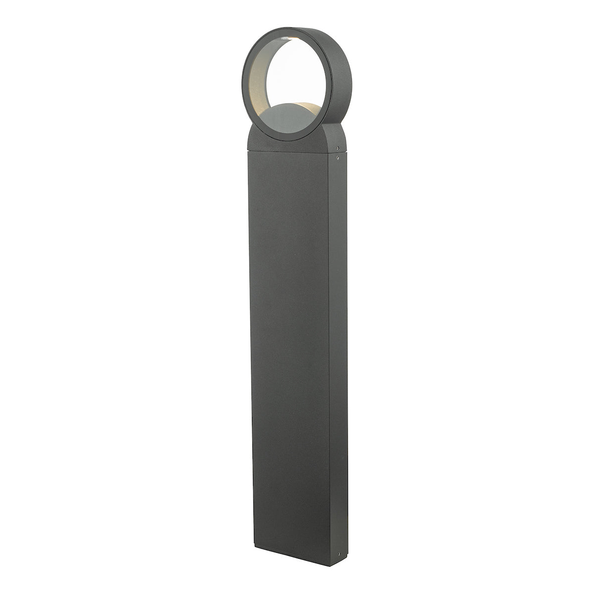 Reon Outdoor Post With Round Light Anthracite IP65 LED<br>Matt Grey