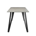 Riviera Grey Ceramic Dining Table