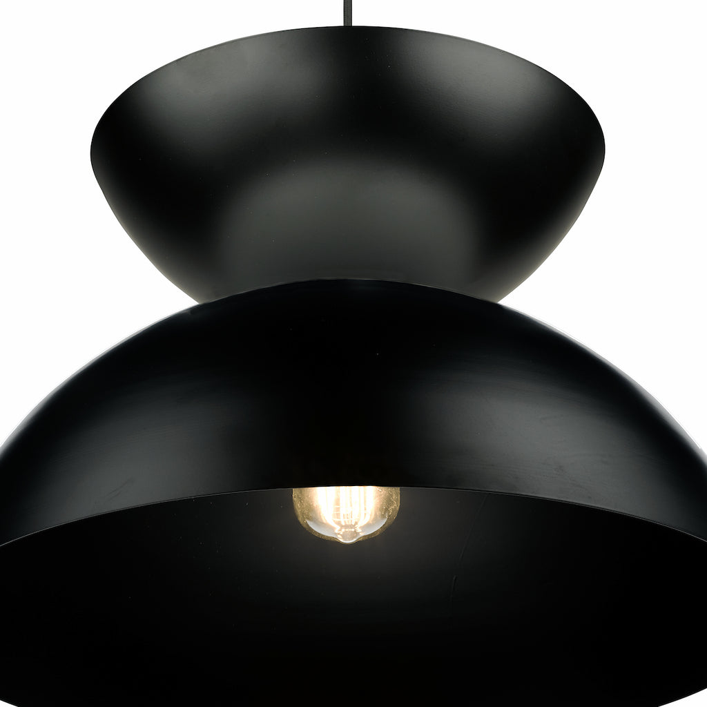 Riya Pendant Matt Black<br>Matt Black
