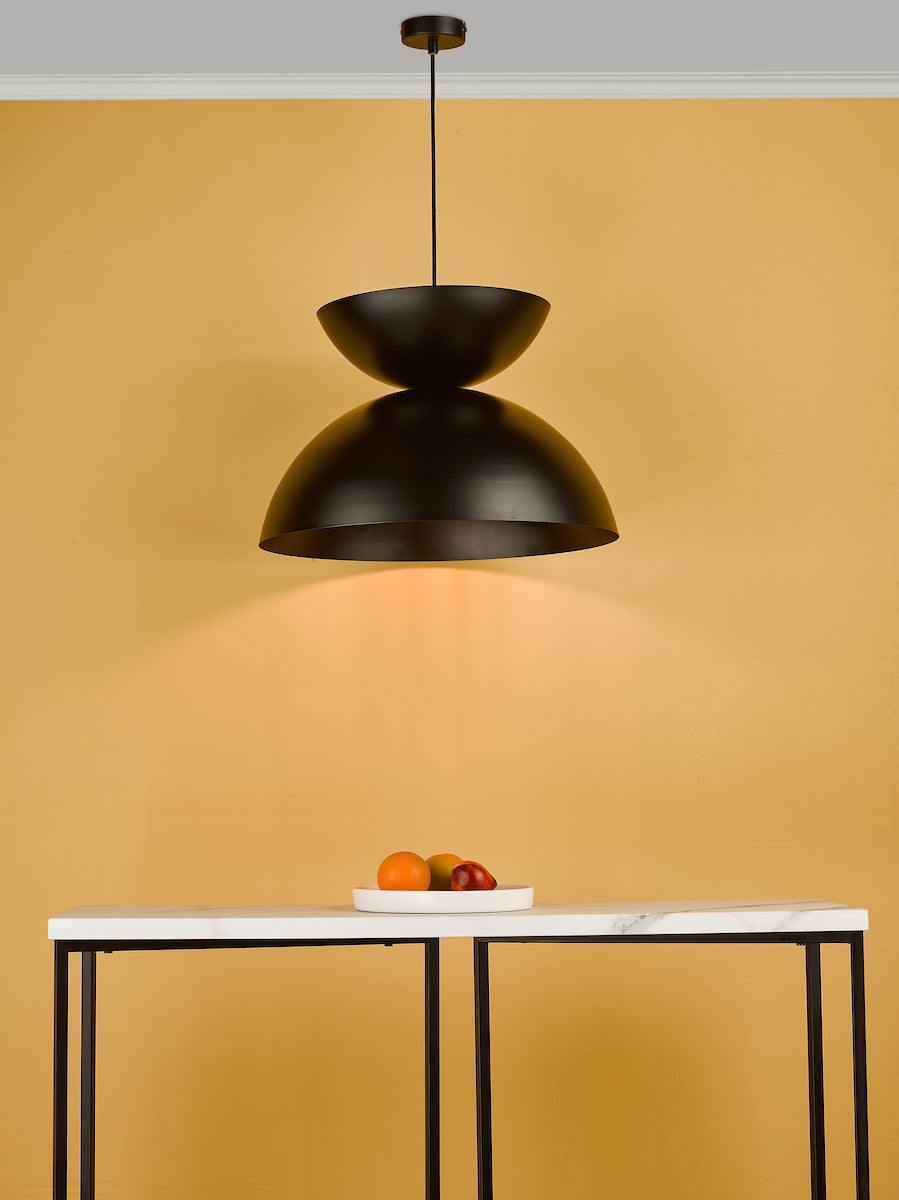 Riya Pendant Matt Black<br>Matt Black