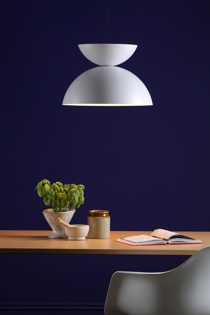 Riya Pendant Matt White<br>Matt White