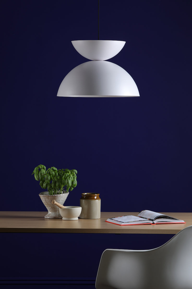 Riya Pendant Matt White<br>Matt White