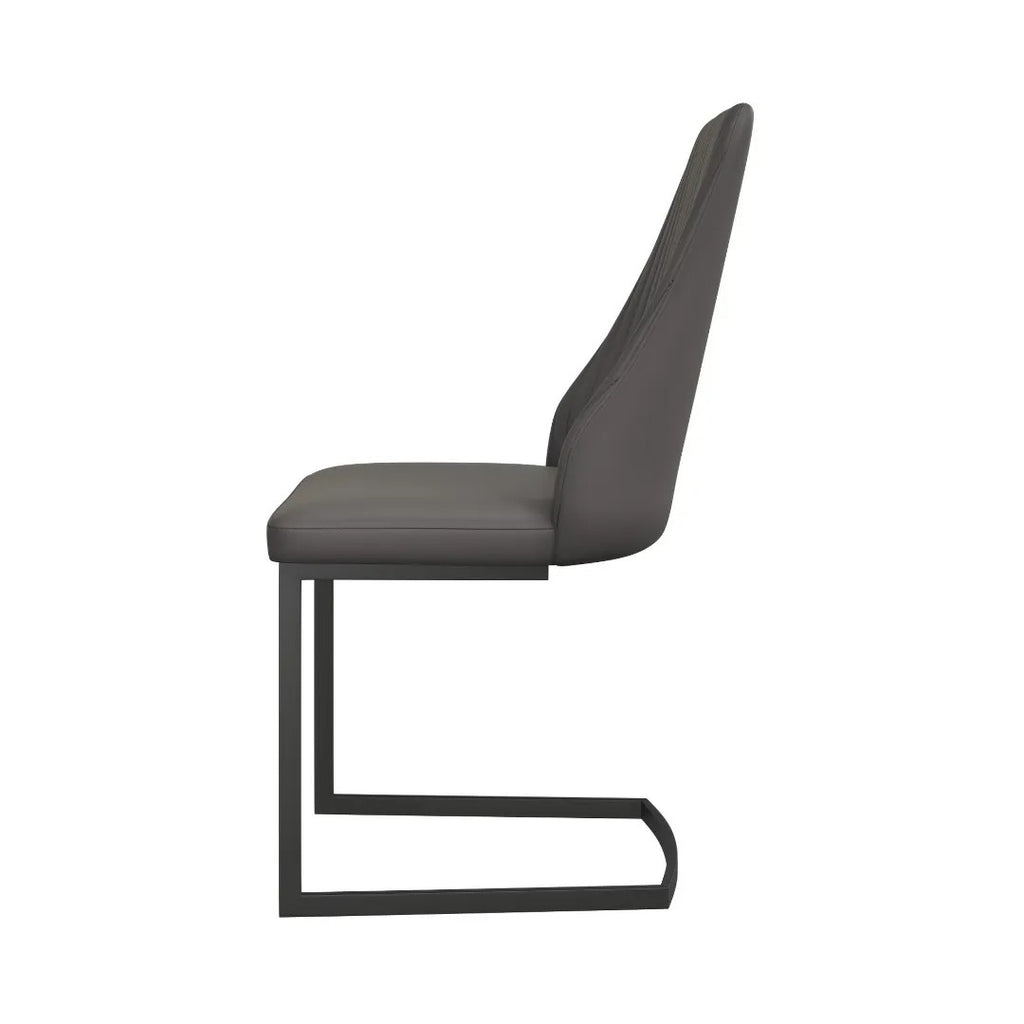 Roberto Dining Chair Dark Grey - Pair