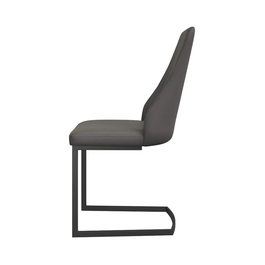Roberto Dining Chair Dark Grey - Pair
