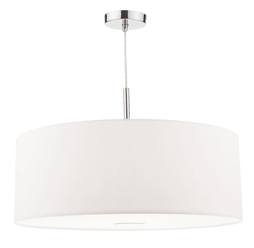 Ronda 3 Light Pendant 60cm White<br>White
