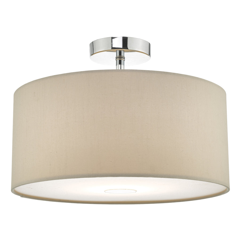 Ronda Easy Fit Pendant Ecru 40cm<br>Taupe