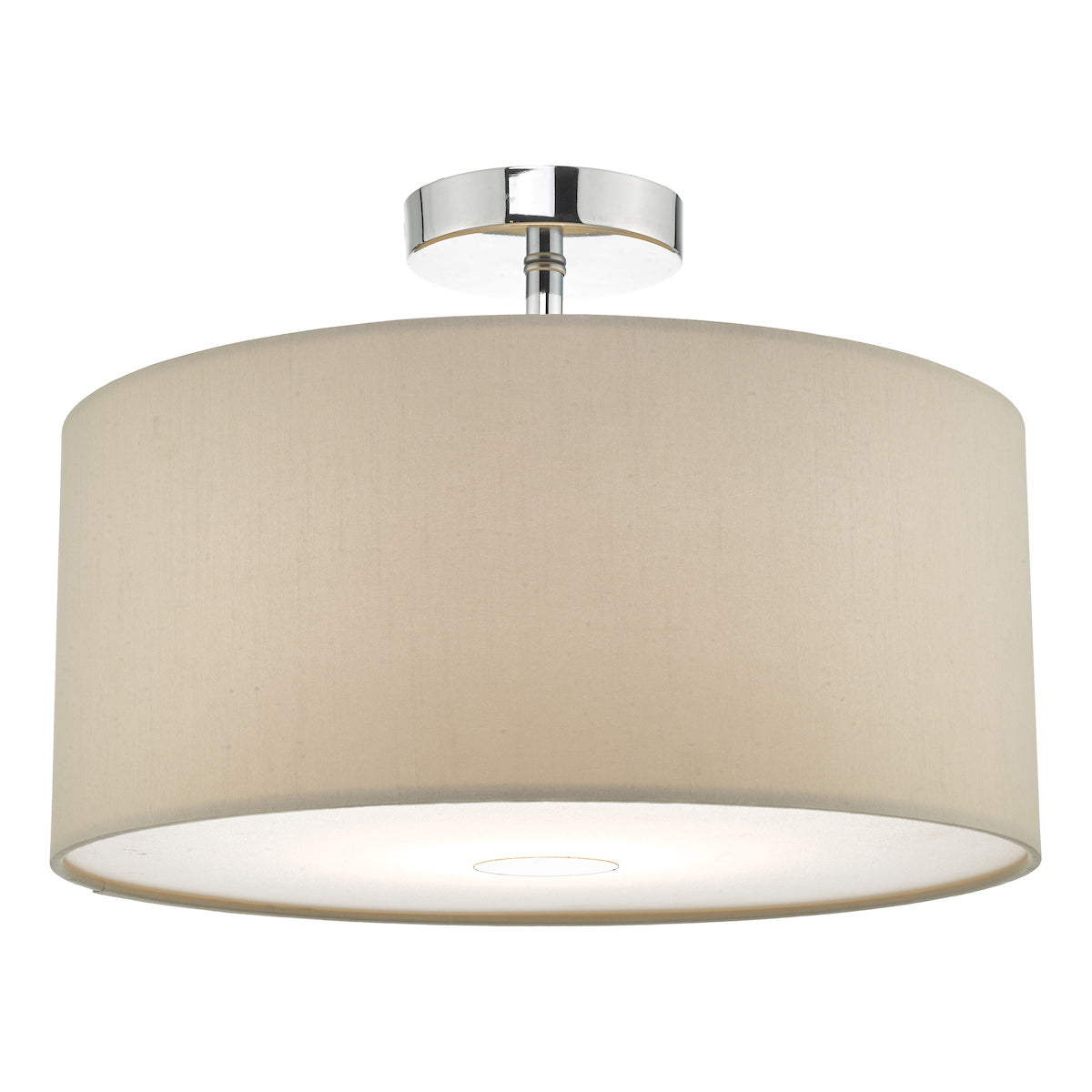 Ronda Easy Fit Pendant Ecru 40cm<br>Taupe
