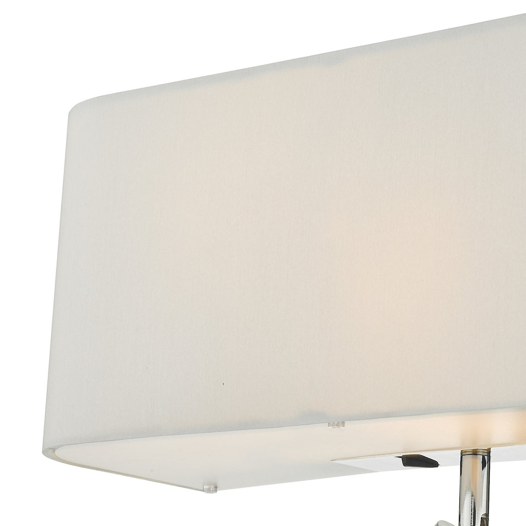 Ronda 3 Light Wall Light Ivory With LED Reading Light<br>Ivory