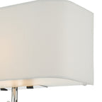 Ronda 3 Light Wall Light Ivory With LED Reading Light<br>Ivory