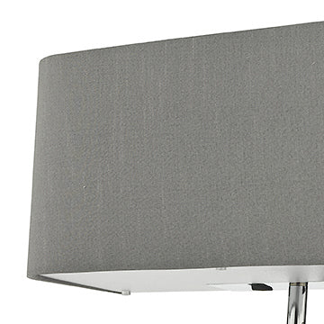 Ronda 3 Light Wall Light Grey With LED Reading Light<br>Grey