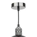 S1120 Taupe Faux Silk Drum Shade 39cm<br>Taupe