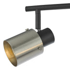 Ryan 4 Light Bar Spotlight Brushed Nickel Matt Black<br>Brushed Nickel
