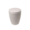 Addis Rattan 5L Bathroom Bin Cream 515799