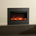 Gazco Riva2 670 Electric Fire Frame - Designio2 Steel in Graphite