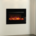 Gazco Riva2 670 Electric Fire Frame - Designio2 in Black Glass