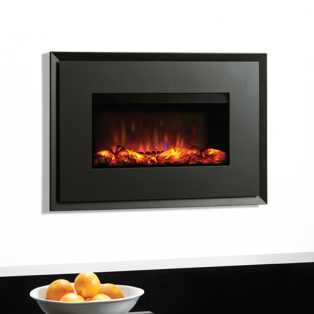 Gazco Riva2 670 Electric Fire Frame - Evoke Steel in Graphite