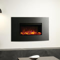 Gazco Riva2 670 Electric Fire Frame - Verve XS Front in Graphite