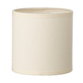 S066 Cream Cotton Drum Shade 12cm<br>Cream