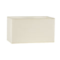 S1021 Cream Cotton Rectangle Shade 34cm<br>Cream