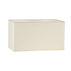 S1021 Cream Cotton Rectangle Shade 34cm<br>Cream