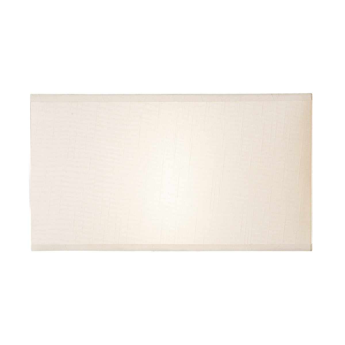 S1021 Cream Cotton Rectangle Shade 34cm<br>Cream
