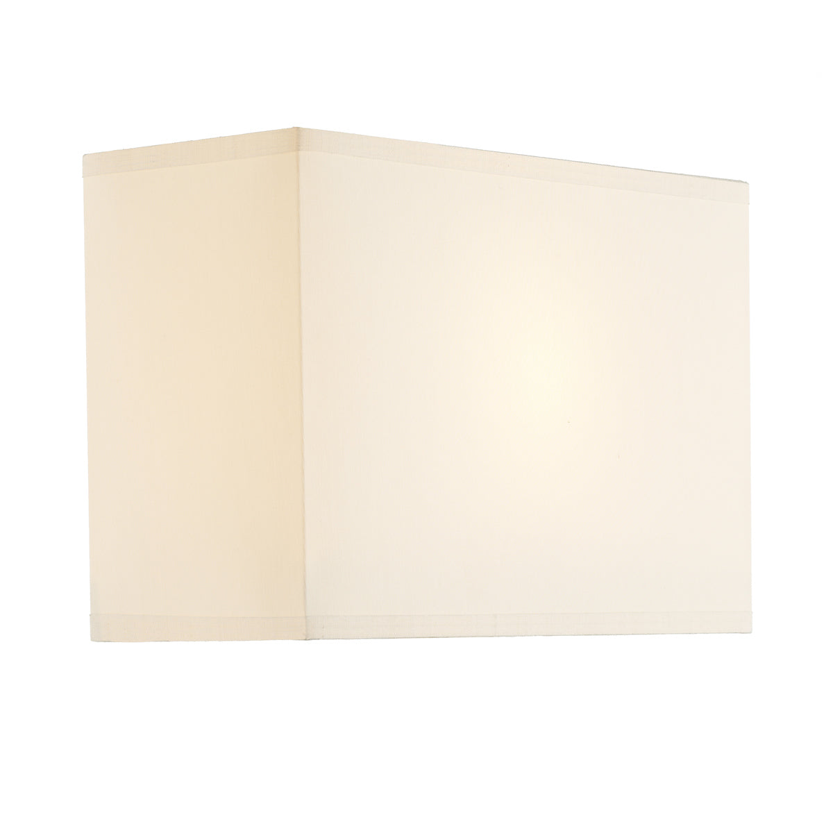 Piza Cream Cotton Rectangle Shade 24cm<br>Cream