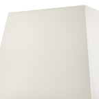 S1101 Ivory Faux Silk Tapered Square Shade 37cm<br>Ivory