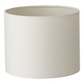 Ferrara Ivory Cotton Drum Shade 15cm<br>Ivory