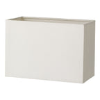 Modena Ivory Cotton Rectangle Shade 20cm<br>Ivory