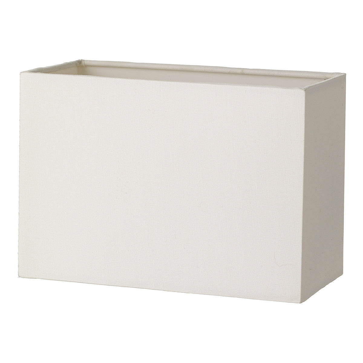 Modena Ivory Cotton Rectangle Shade 20cm<br>Ivory