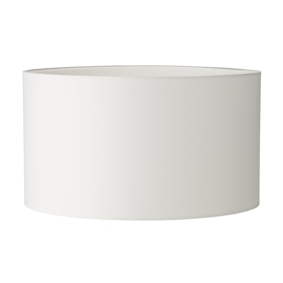Rimini Ivory Cotton Drum Shade 25cm<br>Ivory
