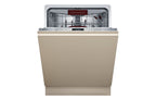 NEFF N50 S155ECX07G Wifi Connected Fully Integrated Full Size Dishwasher - Stainless Steel