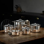 Stellar S7F4 Profile 7000, 5 Piece Saucepan Set