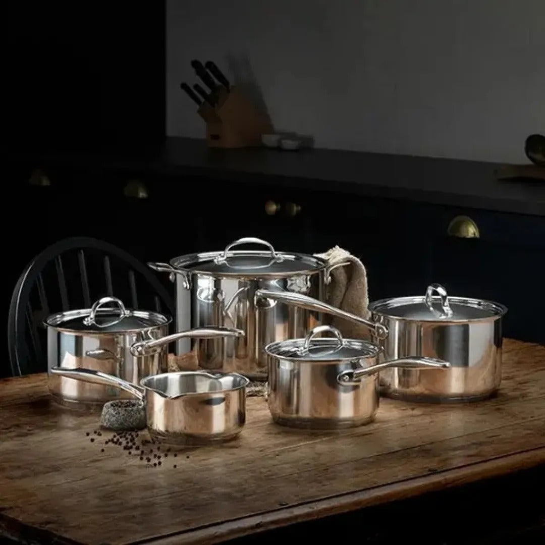 Stellar S7F4 Profile 7000, 5 Piece Saucepan Set