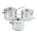 Stellar S8A1 8000, 3 Piece Saucepan Set