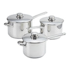 Stellar S8A1 8000, 3 Piece Saucepan Set