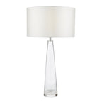 Samara Table Lamp Clear Glass Base Only<br>Glass