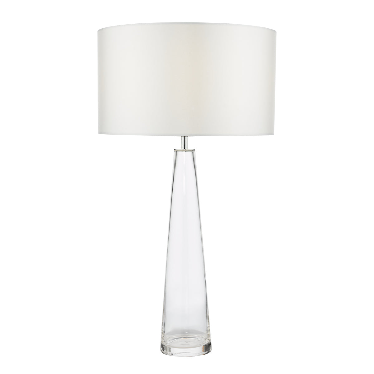 Samara Table Lamp Clear Glass Base Only<br>Glass
