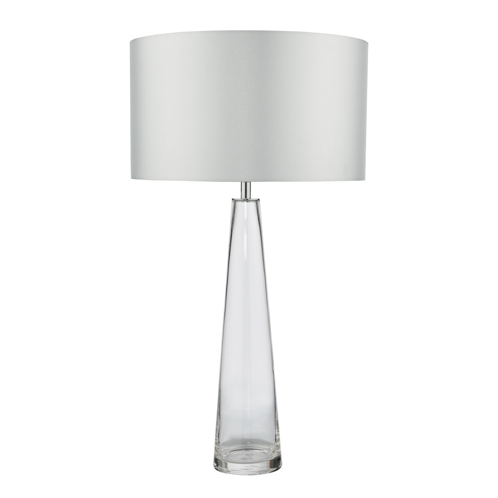 Samara Table Lamp Clear Glass Base Only<br>Glass