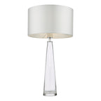 Samara Table Lamp Clear Glass Base Only<br>Glass