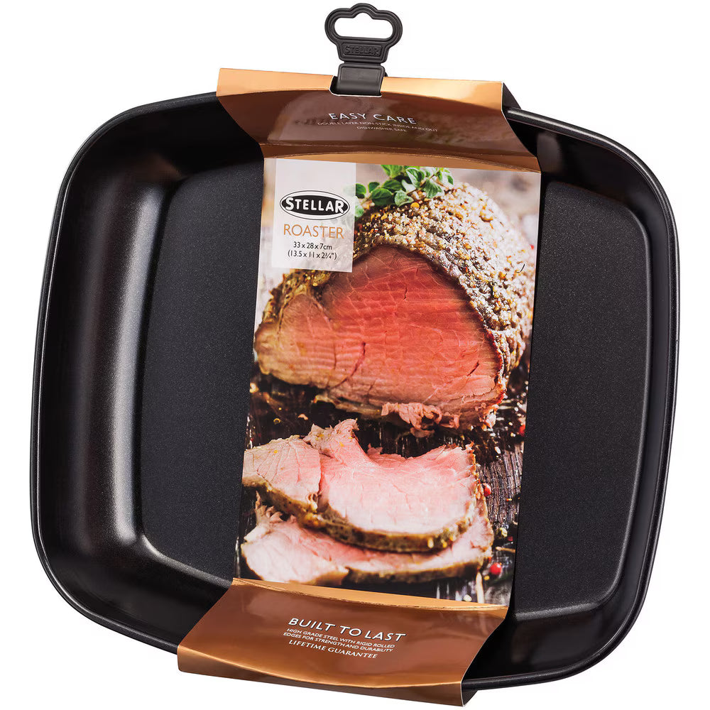 Stellar Bakeware  SB64 34 x 30 x 7cm Roasting Tray Non-Stick