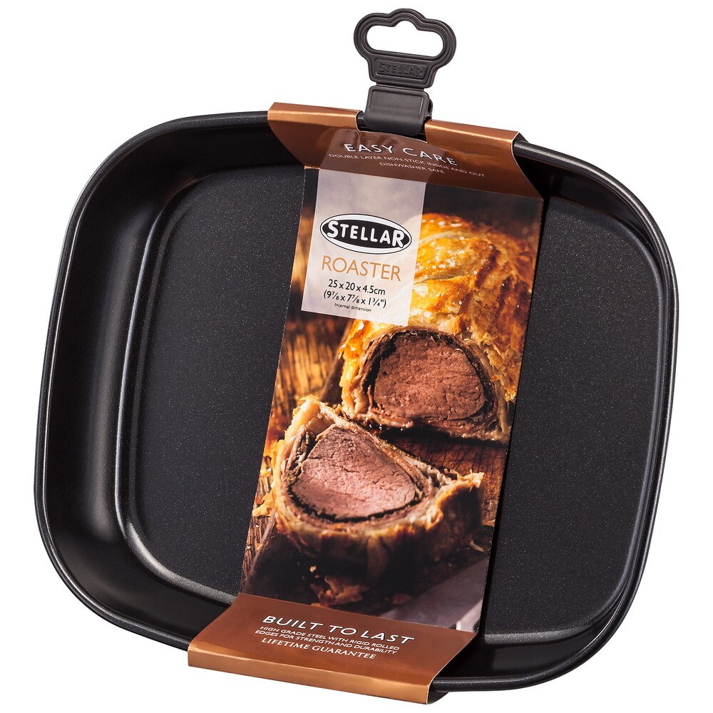 Stellar Bakeware SB85 26 x 22 x 4cm Roasting Tray Non-Stick