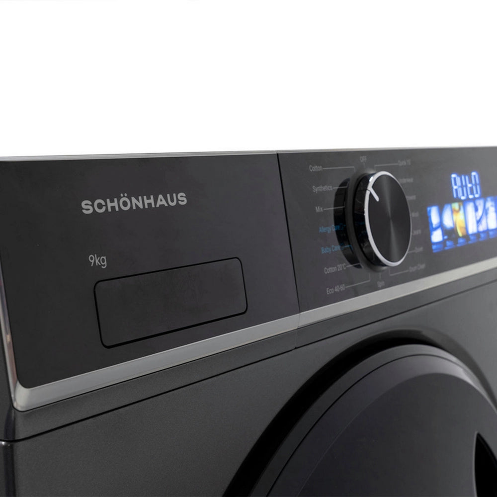 Schonhaus WMSF01914AG 9kg Washing Machine - Graphite