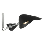 Sebastian 3 Light Semi Flush Matt Black Polished Chrome<br>Matt Black