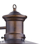 Sedgewick Outdoor Wall Light Bronze Glass IP44<br>Matt Bronze