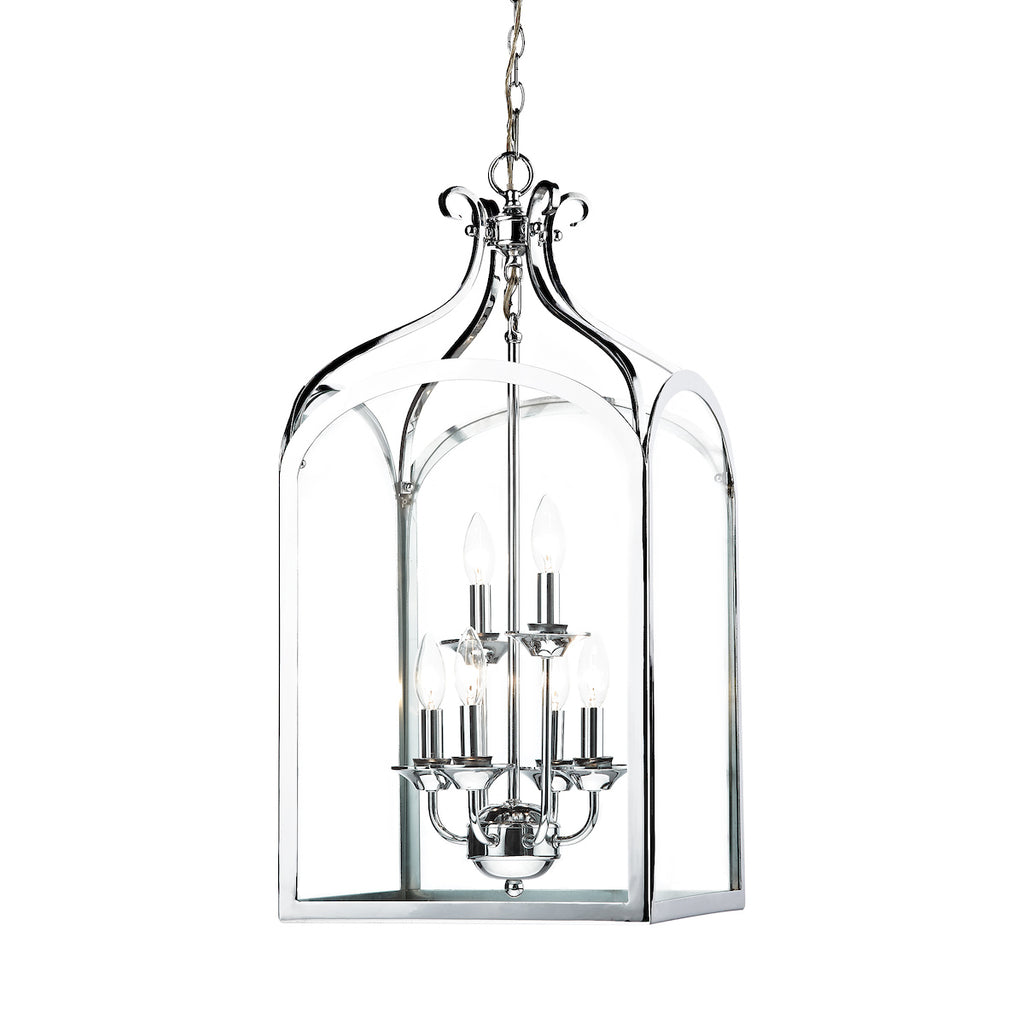 Senator 6 Light Pendant Polished Chrome<br>Polished Chrome