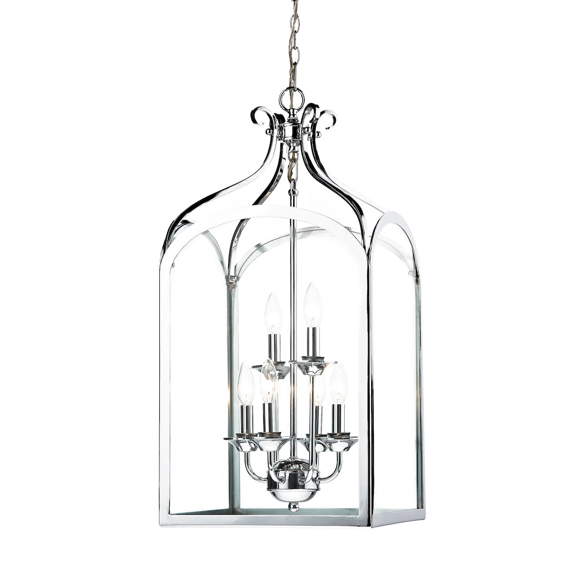 Senator 6 Light Pendant Polished Chrome<br>Polished Chrome