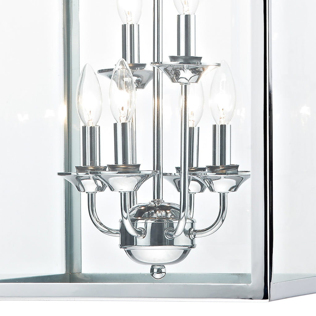 Senator 6 Light Pendant Polished Chrome<br>Polished Chrome